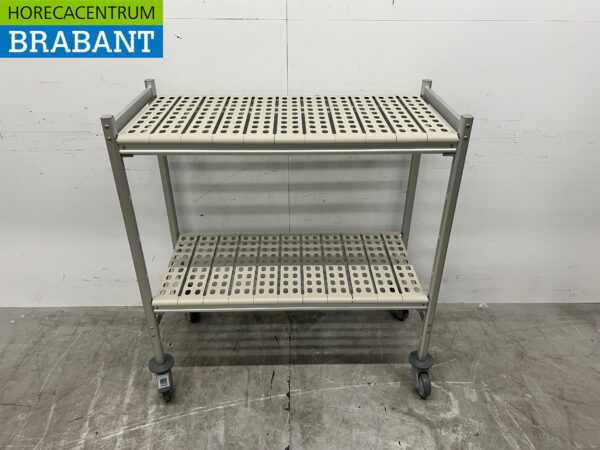 Verrijdbaar Koelcelrek Vriescelrek Stelling 104 cm Horeca