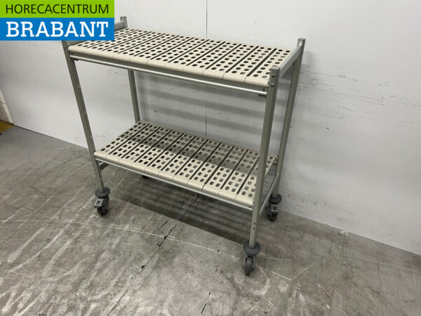 Verrijdbaar Koelcelrek Vriescelrek Stelling 104 cm Horeca - Afbeelding 2
