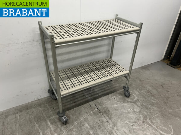 Verrijdbaar Koelcelrek Vriescelrek Stelling 104 cm Horeca - Afbeelding 3