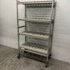 Verrijdbaar Koelcelrek Vriescelrek Stelling 104 cm Horeca - Afbeelding 2