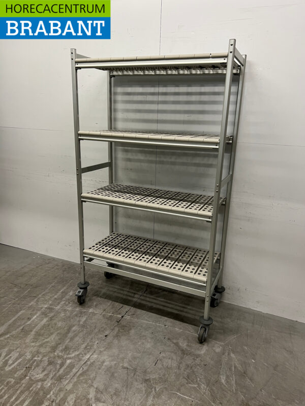 Verrijdbaar Koelcelrek Vriescelrek Stelling 104 cm Horeca - Afbeelding 2