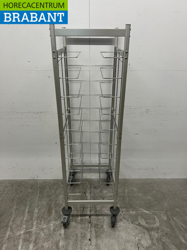 Italmodular Regaalwagen 1/1 GN & 60/40 cm Verrijdbaar