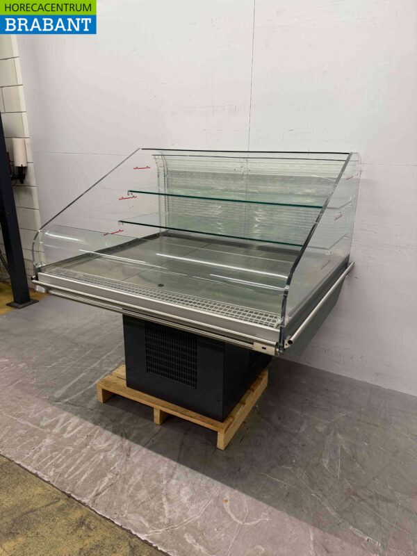 Open koeling koelvitrine displaykoeling 136 cm 230V Horeca - Afbeelding 3