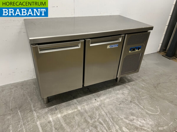 RVS Afinox Koelwerkbank 2 deuren 141 cm 230V Horeca - Afbeelding 3
