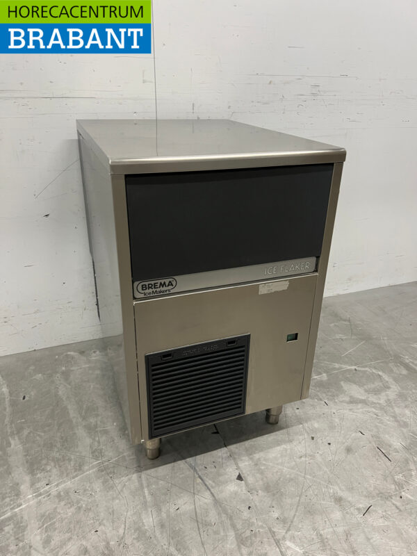 RVS Brema Schilferijs Scherfijsmachine 104 kg per dag 230V Horeca - Afbeelding 3