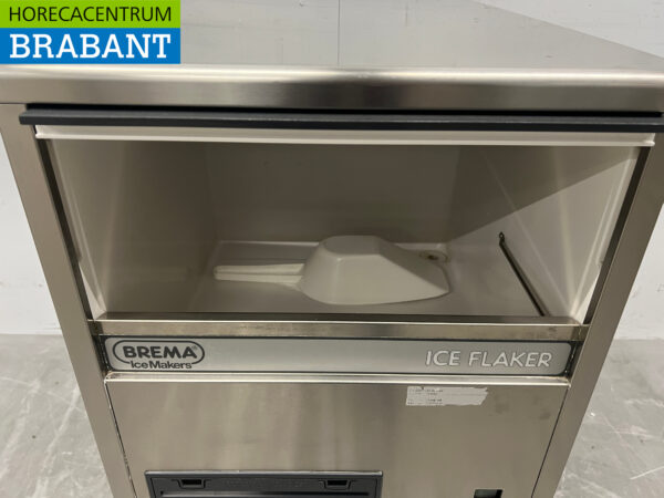 RVS Brema Schilferijs Scherfijsmachine 104 kg per dag 230V Horeca - Afbeelding 4
