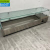 RVS Opzet Saladiere 140 cm 7 x 1/4 GN 230V Horeca - Afbeelding 3