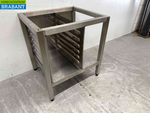 RVS Onderstel voor steamer, oven 68,5 x 60 x 76 cm Horeca - Afbeelding 2