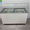 Verrijdbare Combisteel Tenerife Schepijsvitrine 10 bakken 230V Horeca