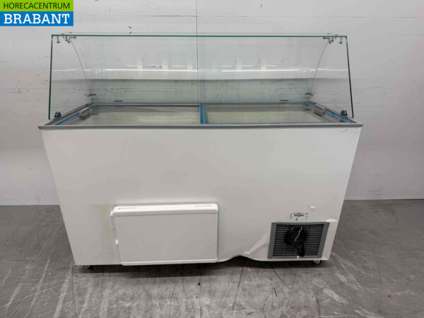 Verrijdbare Combisteel Tenerife Schepijsvitrine 10 bakken 230V Horeca - Afbeelding 4