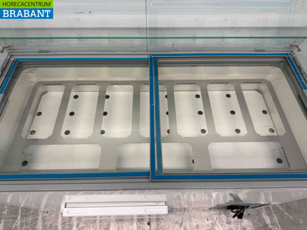 Verrijdbare Combisteel Tenerife Schepijsvitrine 10 bakken 230V Horeca - Afbeelding 5