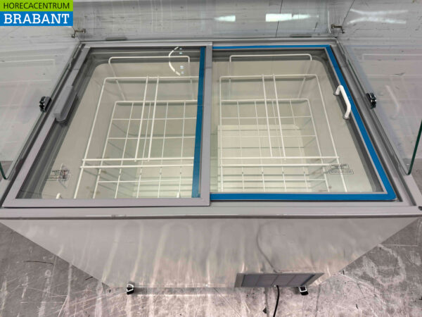 Verrijdbare Combisteel Corsica Schepijsvitrine 6 bakken 230V Horeca - Afbeelding 5
