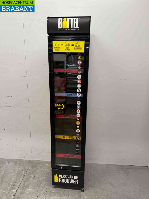 Gastro-Cool Glasdeurkoeling Koelkast Drankkoelkast Glazen deur 155 liter 230V Horeca