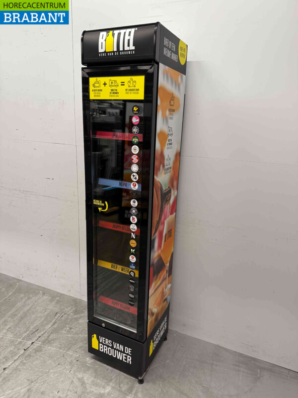 Gastro-Cool Glasdeurkoeling Koelkast Drankkoelkast Glazen deur 155 liter 230V Horeca - Afbeelding 2