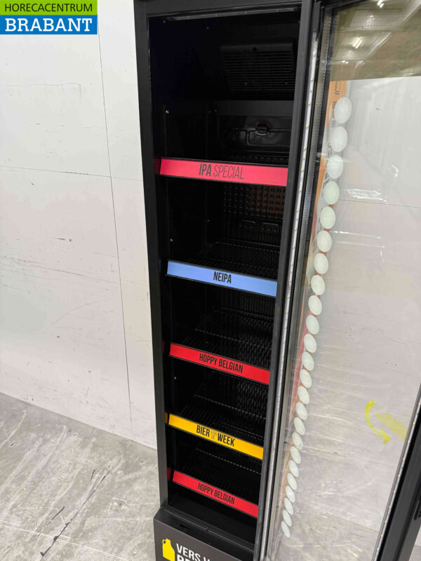 Gastro-Cool Glasdeurkoeling Koelkast Drankkoelkast Glazen deur 155 liter 230V Horeca - Afbeelding 4
