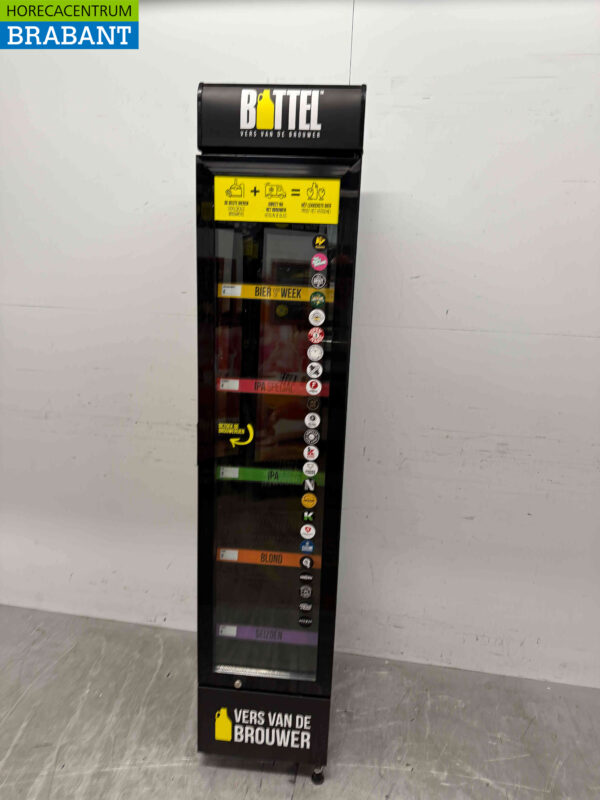 Gastro-Cool Glasdeurkoeling Koelkast Drankkoelkast Glazen deur 155 liter 230V Horeca