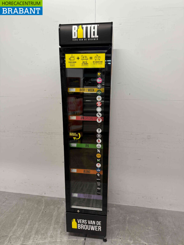 Gastro-Cool Glasdeurkoeling Koelkast Drankkoelkast Glazen deur 155 liter 230V Horeca