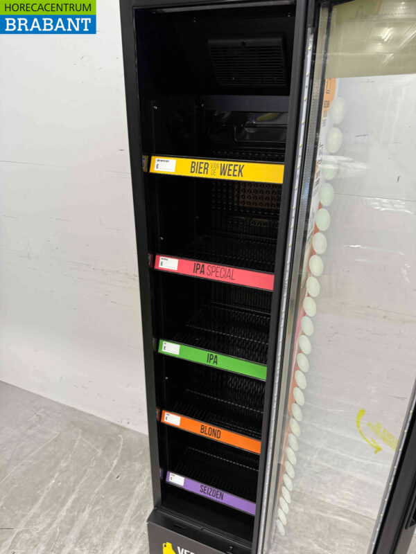 Gastro-Cool Glasdeurkoeling Koelkast Drankkoelkast Glazen deur 155 liter 230V Horeca - Afbeelding 4