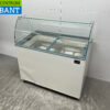 Verrijdbare Combisteel Java Schepijsvitrine 8 bakken 230V Horeca