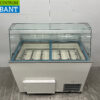 Verrijdbare Combisteel Java Schepijsvitrine 8 bakken 230V Horeca - Afbeelding 3