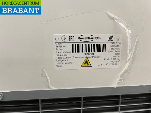 Verrijdbare Combisteel Java Schepijsvitrine 8 bakken 230V Horeca - Afbeelding 5