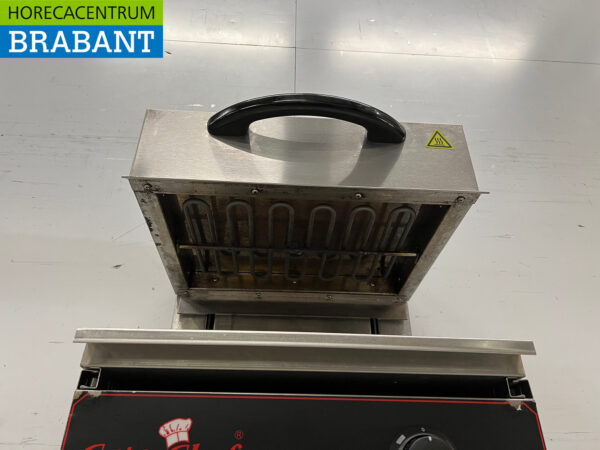 RVS Caterchef Salamander 45 cm 230V Horeca - Afbeelding 4