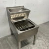 RVS Dubbele Wasbak Spoelbak 50 cm Horeca - Afbeelding 3