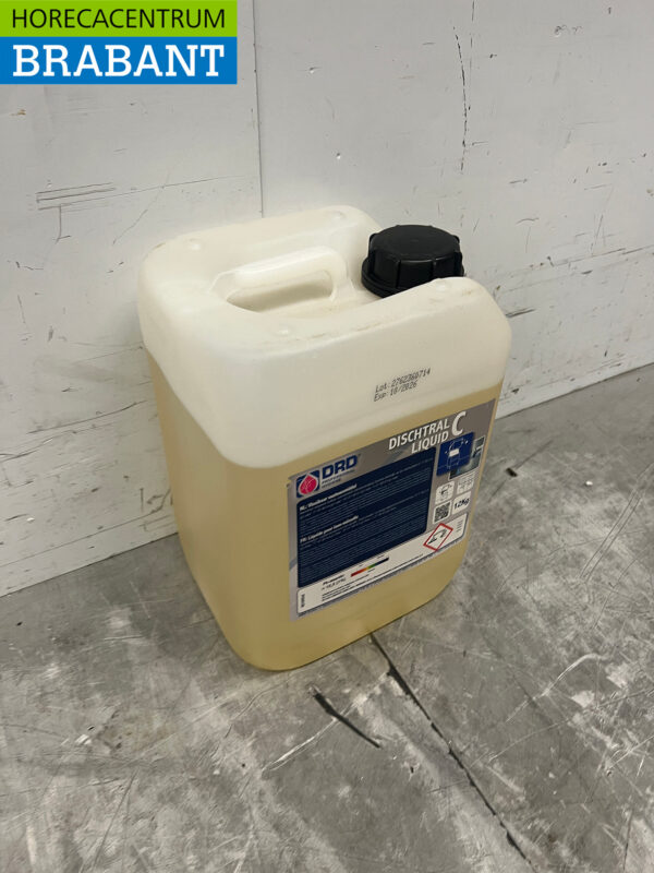 DRD Dischtral Liquid C Vloeibaar Vaatwasmiddel 12 kg Horeca - Afbeelding 3
