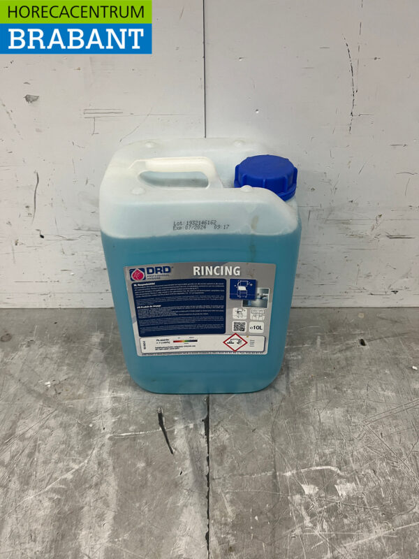 DRD Rincing 10 liter vloeibaar naspoelmiddel Vaatwasser 10 liter Horeca