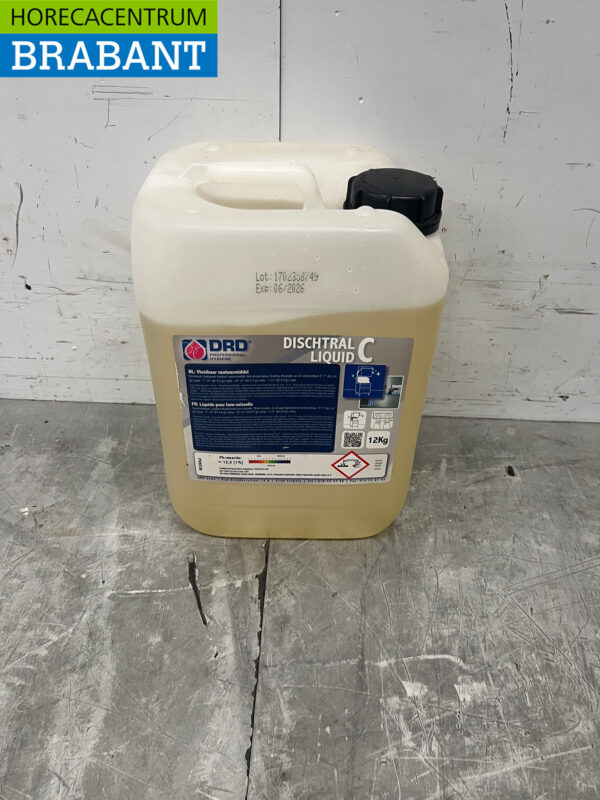 DRD Dischtral Liquid C Vloeibaar Vaatwasmiddel 12 kg Horeca