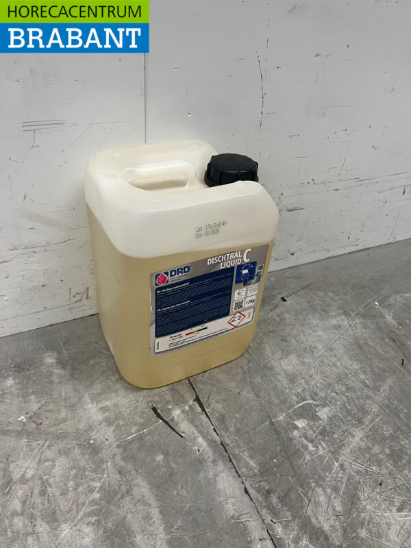 DRD Dischtral Liquid C Vloeibaar Vaatwasmiddel 12 kg Horeca - Afbeelding 3