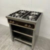 RVS Atag 4 pits fornuis 70 cm Aardgas Horeca - Afbeelding 2