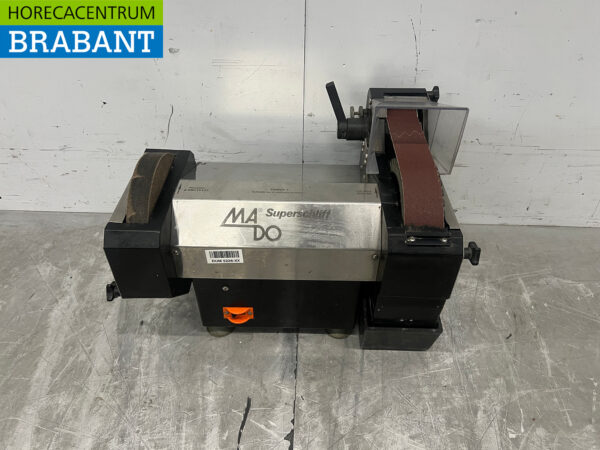 RVS Mado Superschliff Slijpmachine Bandslijpmachine 400V Horeca