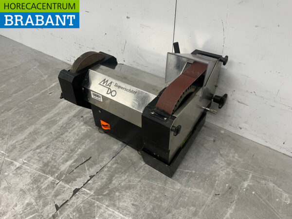 RVS Mado Superschliff Slijpmachine Bandslijpmachine 400V Horeca - Afbeelding 2