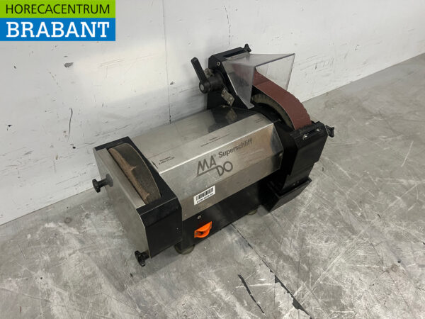 RVS Mado Superschliff Slijpmachine Bandslijpmachine 400V Horeca - Afbeelding 3