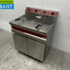 RVS Diamond Dubbele Friteuse 2 x 14 liter 400V Horeca - Afbeelding 2