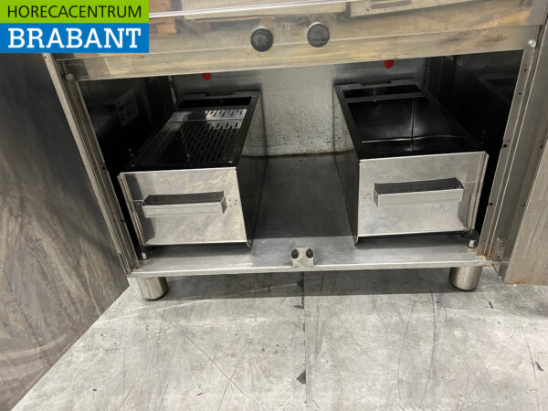 RVS Diamond Dubbele Friteuse 2 x 14 liter 400V Horeca - Afbeelding 5