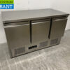 RVS Maxxfrost koelwerkbank 3 deuren 137 cm 230V Horeca - Afbeelding 3