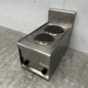 RVS Lotus 2 pits elektrisch fornuis kookplaat 230V Horeca - Afbeelding 2