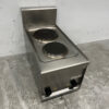 RVS Lotus 2 pits elektrisch fornuis kookplaat 230V Horeca - Afbeelding 3
