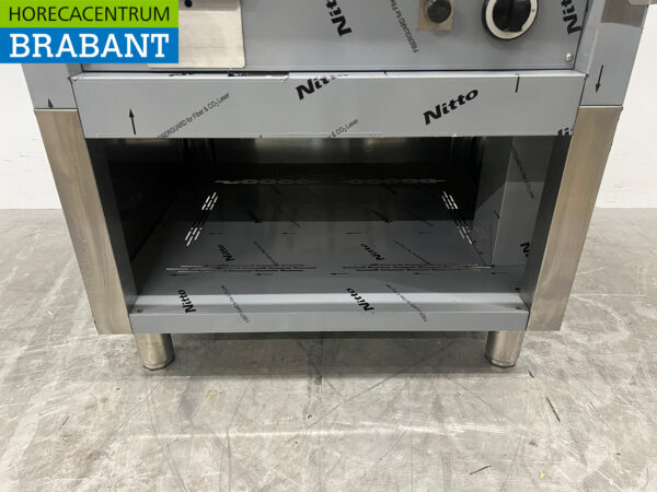 RVS Teppanyaki grill bakplaat grillplaat 80 cm GAS Horeca - Afbeelding 5