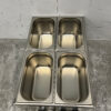 RVS HCB Bain marie 4 x 1/4 GN 230V Horeca - Afbeelding 5