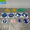 Set Veiligheidspictogrammen en veiligheidssymbolen Stickers