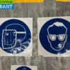 Set Veiligheidspictogrammen en veiligheidssymbolen Stickers - Afbeelding 5