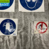 Set Veiligheidspictogrammen en veiligheidssymbolen Stickers - Afbeelding 6
