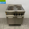 RVS Electrolux 4 Pits Elektrisch Fornuis 400V Horeca
