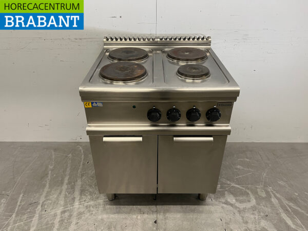 RVS Electrolux 4 Pits Elektrisch Fornuis 400V Horeca