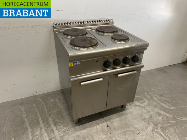 RVS Electrolux 4 Pits Elektrisch Fornuis 400V Horeca - Afbeelding 3