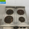 RVS Electrolux 4 Pits Elektrisch Fornuis 400V Horeca - Afbeelding 4