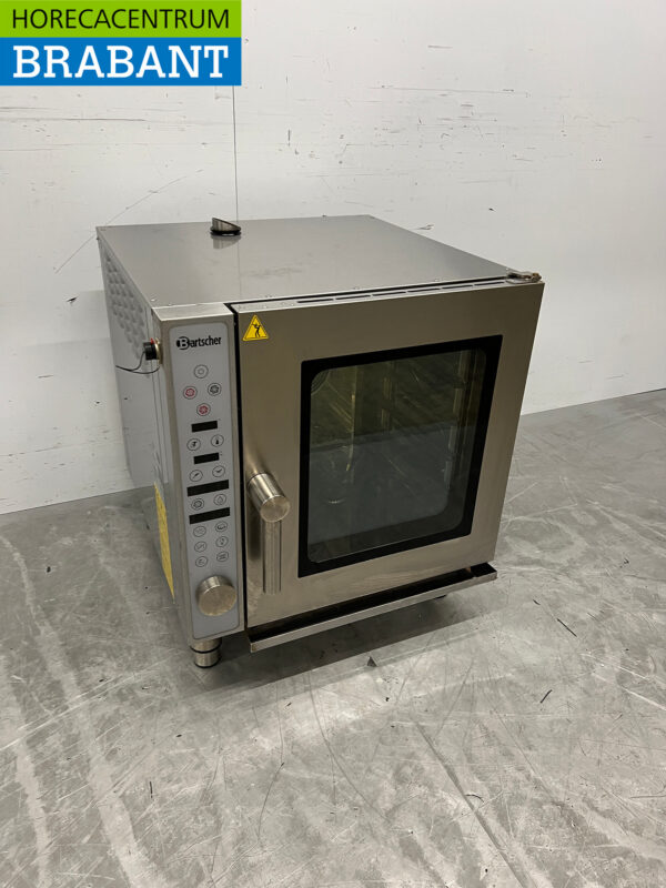 RVS Bartscher Combisteamer 5 x 2/3 gn 230V Horeca - Afbeelding 2
